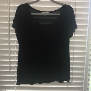 Plain Black Tee